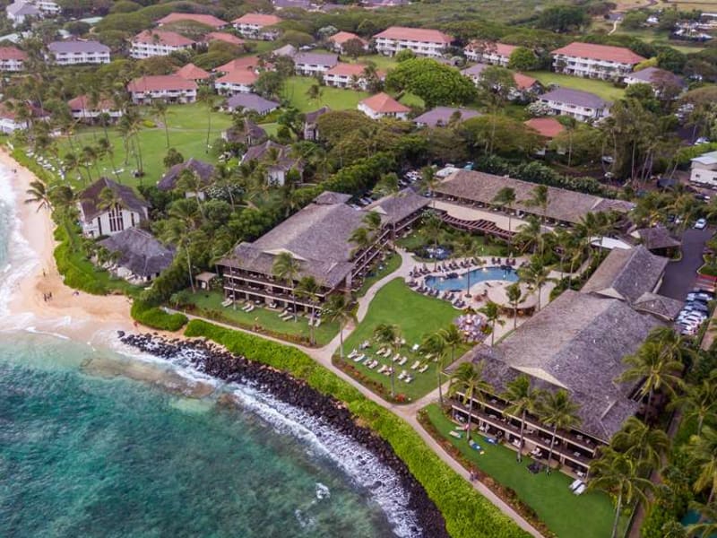 Ko'a Kea Resort on Po'ipu Beach