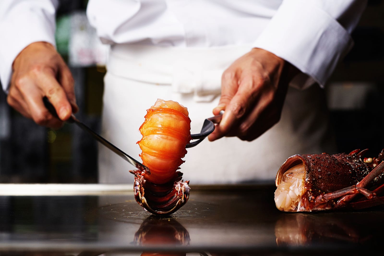 Teppanyaki MYDO 的海鮮菜色