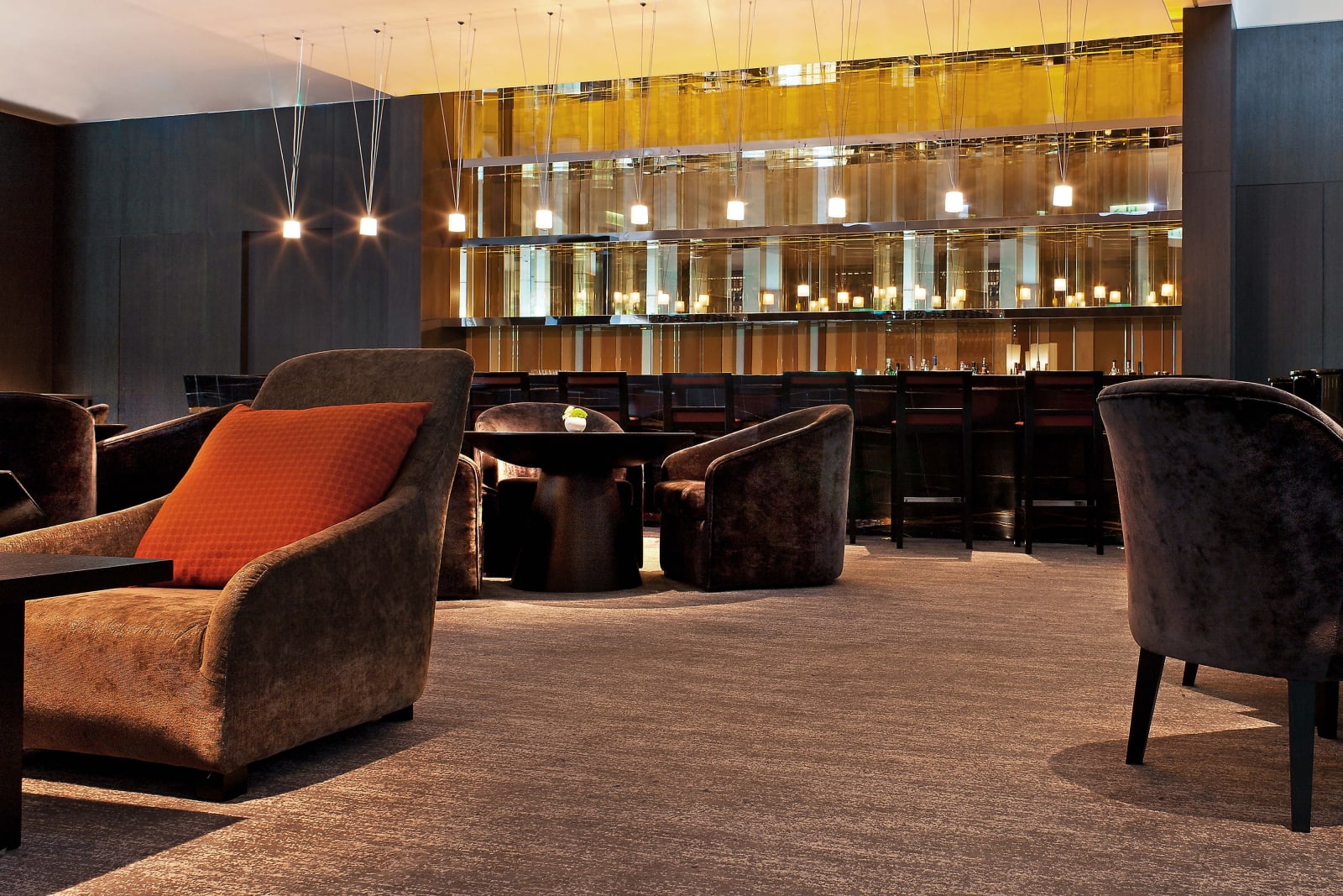 The Latitude 25 lobby lounge
