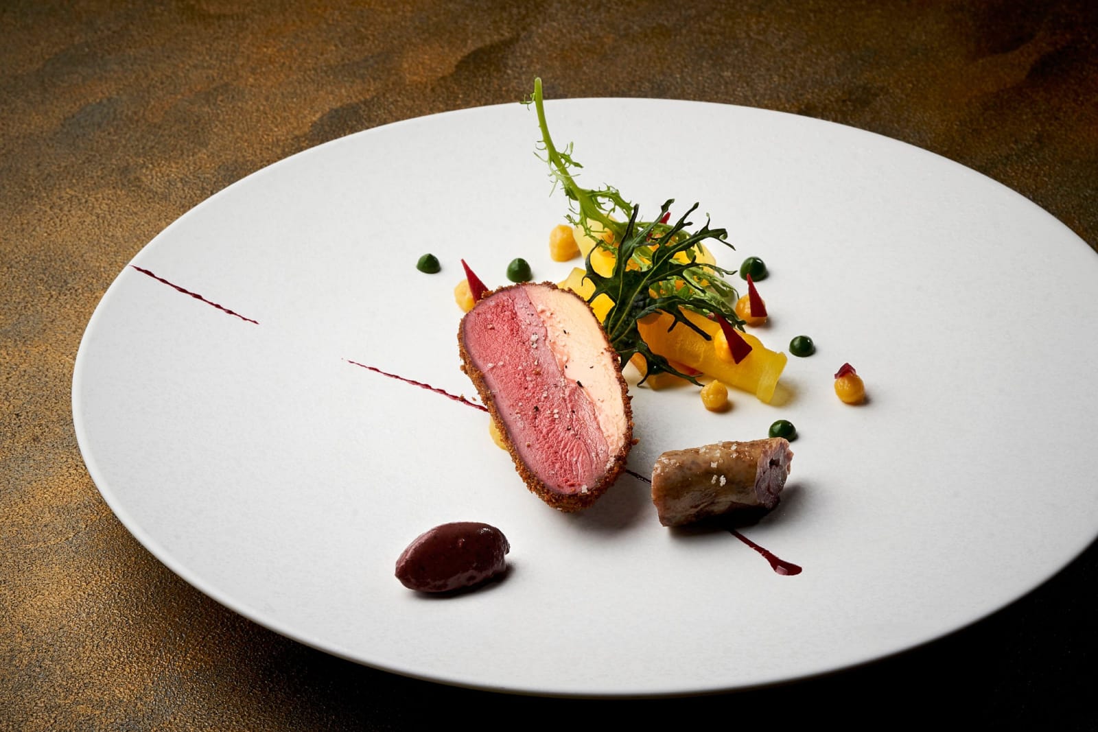 A main course at La Baie