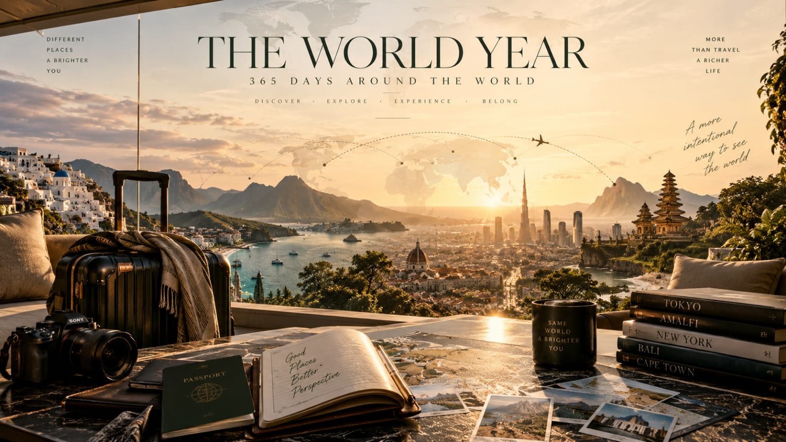 Original cover of Caron’s World Edit — The Founder’s World Year
