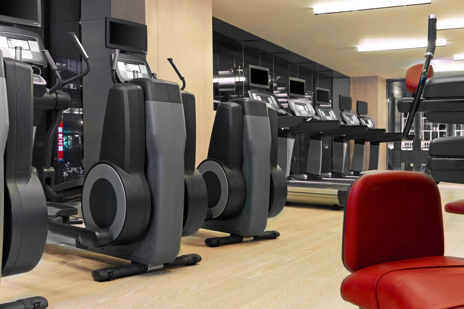 The gym on floor 2