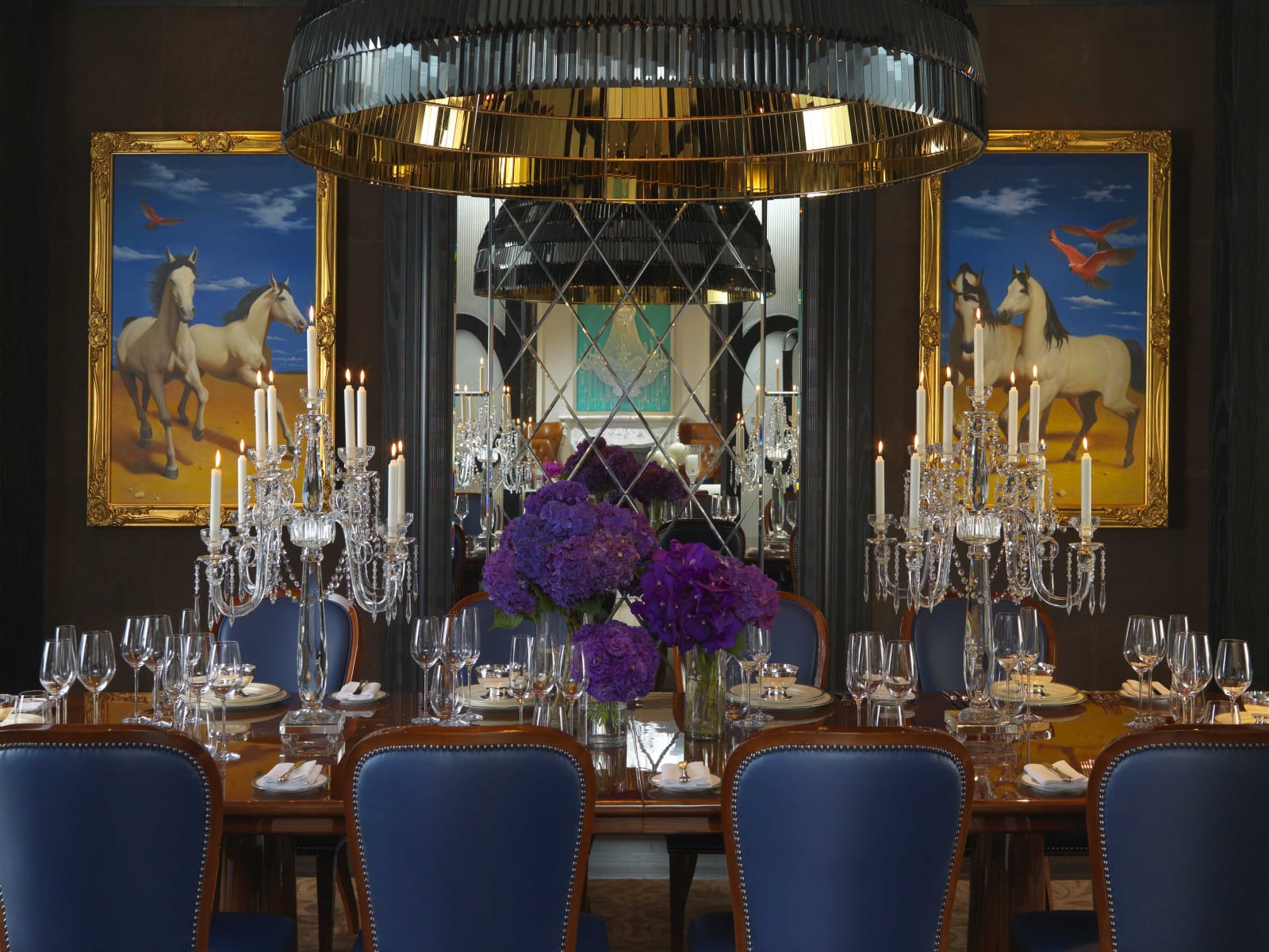 Presidential Suite dining room
