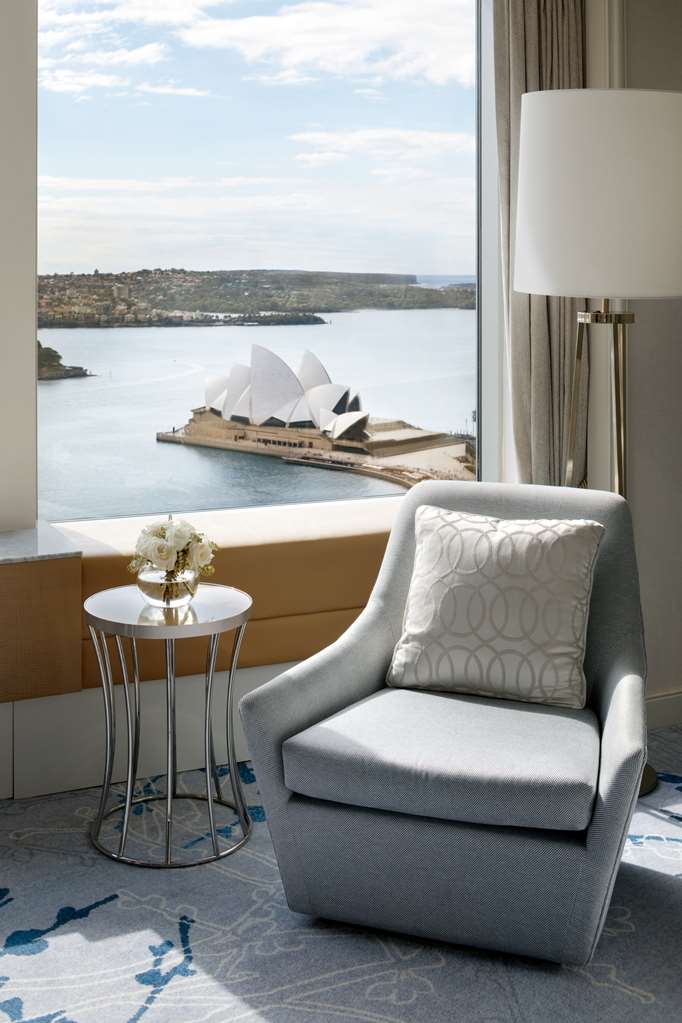 Suite living space at Shangri-La Sydney