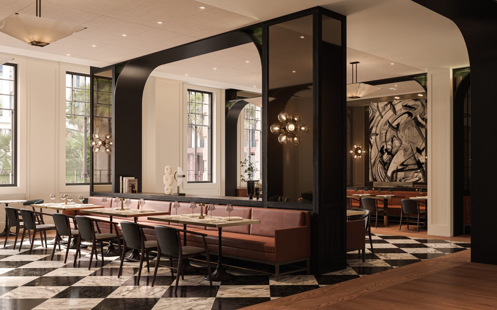 The dining room at Brasserie 1930