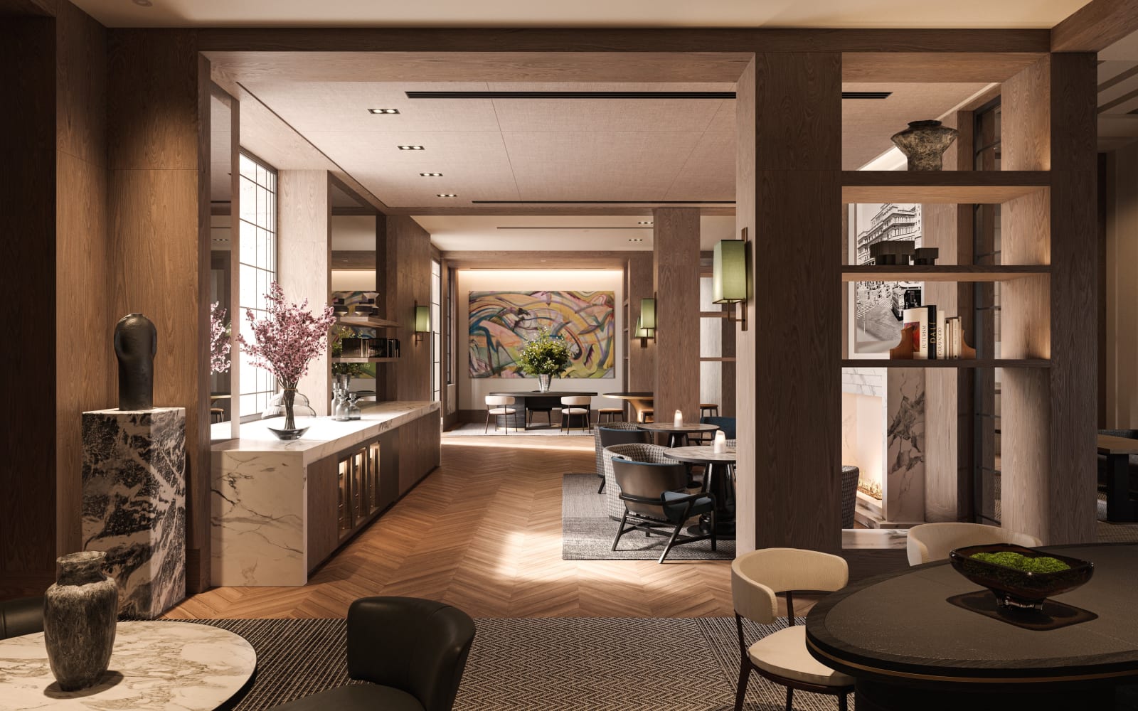 The Living Room, the guests-only lounge