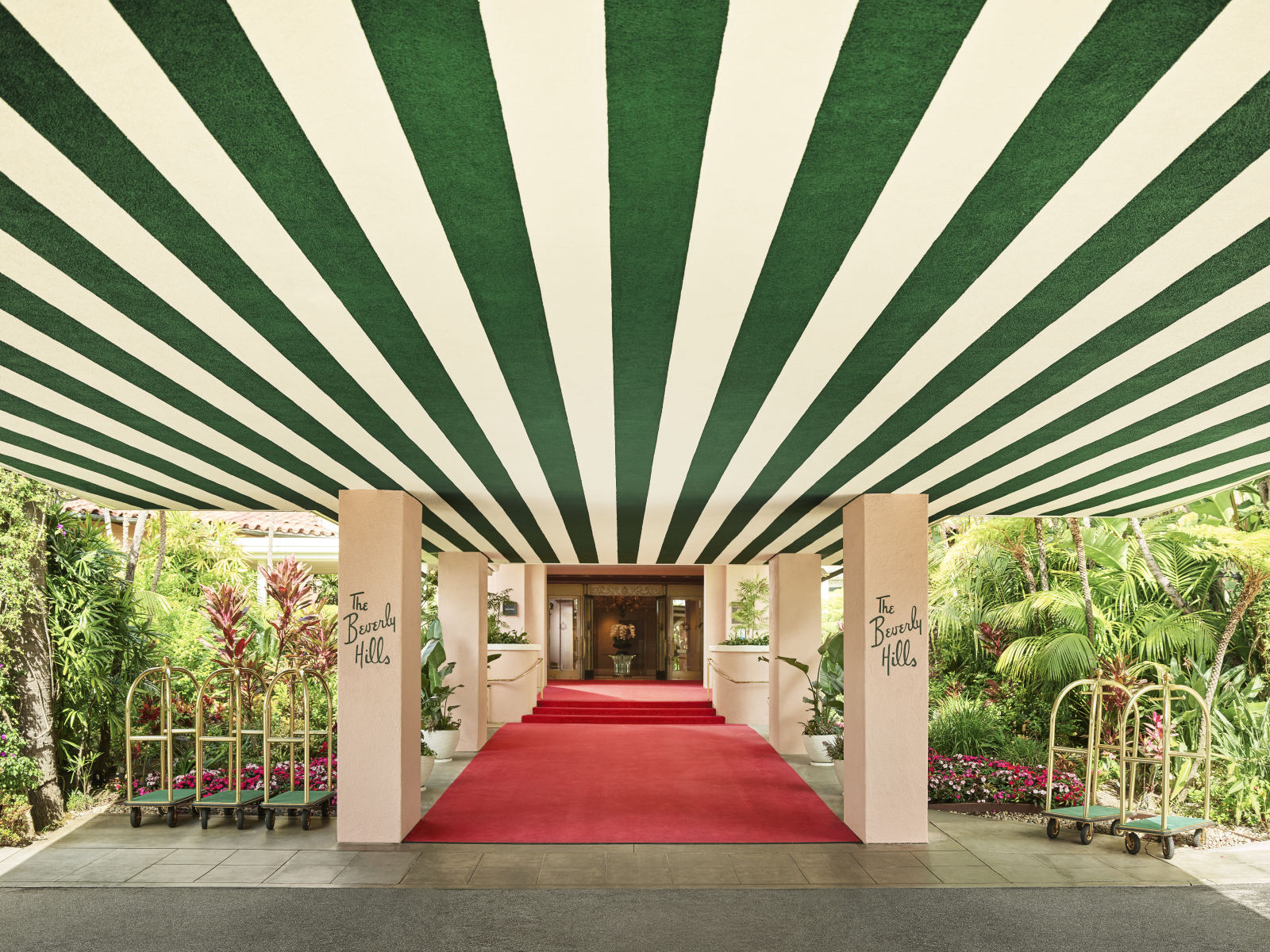 The Beverly Hills Hotel in California